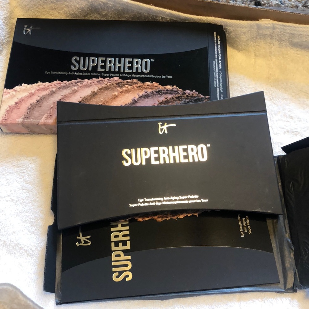 It cosmetics superhero new in box colors are in photos